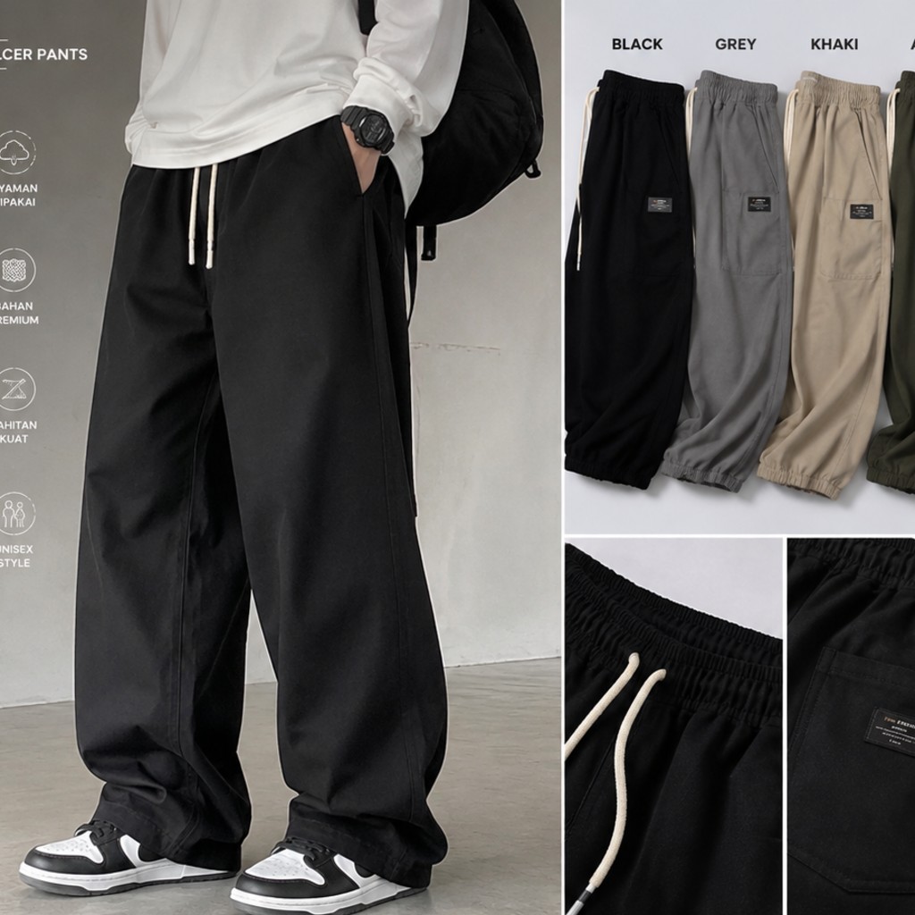🖤 Celana Kalcer Pria Kekinian – Wajib Punya Anak Streetwear!